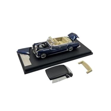 Imagem de 1:64 Scale 1959 Benz 300D Convertible Diecast Model Car with Soft Top, Multiple Colors, 6 Pack Collection (Deep Blue)