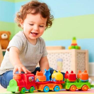 Imagem de Brinquedo Menino Trenzinho Infantil Didático Educativo Bebê - REAL SHO