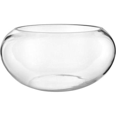 Imagem de Vaso Decorativo Redondo Home&co Vidro 18x35cm Transparente - HOME & CO