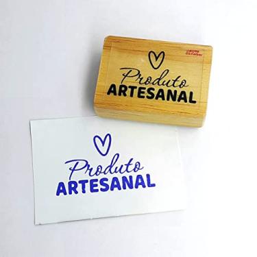 Imagem de Carimbo TAG – Produto Artesanal – Modelo Coração
