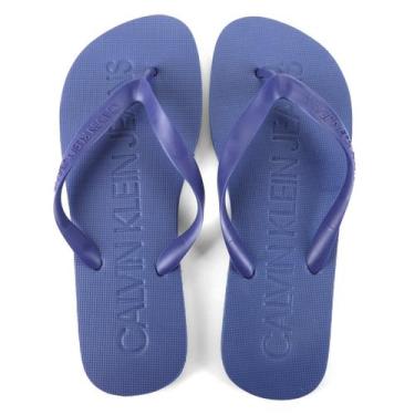 Imagem de Chinelo Calvin Klein Baixo Relevo Borracha Masculino