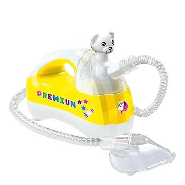 Imagem de Soniclear Inalador/Nebulizador Ultrassônico Pulmosonic Star Premium Amarelo/Branco