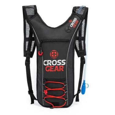 Imagem de Mochila Hidratação Crossgear Impermeável 2L Trilhas Bike Camping - Cro