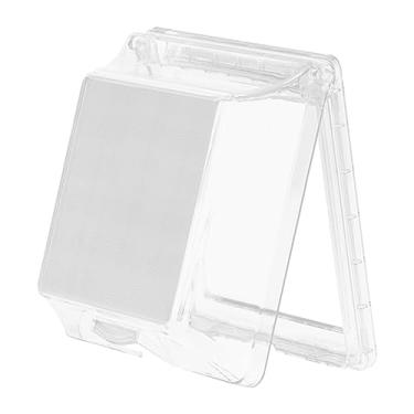 Imagem de WeiLaiKeQi Tampa do interruptor Tampa do interruptor de parede à prova d'água Caixa de tomada elétrica Painel Tampa de tomada Caixa de interruptor para oficina, Claro