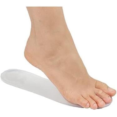 Imagem de Palmilha de Silicone Lisa para Alívio de Dor Plantar - 100% Silicone - PAR - Cód. 308 - Ortho Pauher (35/36)