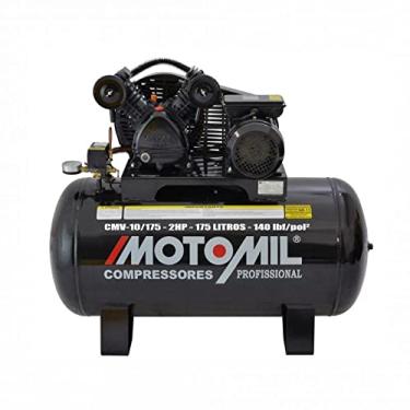 Imagem de Compressor de Ar 175 Litros 2HP CMV-10/175 110/220V Monofásico - Motomil