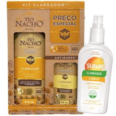 Imagem de Tio Nacho Clareador Antiqueda Shampoo, Condicionador e Sun In Phytoervas
