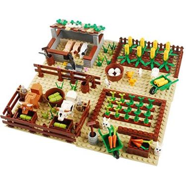 Imagem de Kit de tijolos Farm Field Set Conjunto de construção DIY compatível com todas as marcas (Animal)