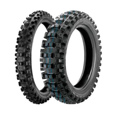 Imagem de Jogo Pneus de Moto Borilli 7 Days Enduro 90/90-21 57R + 110/100-18 64M TT