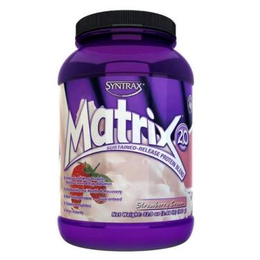Imagem de Whey Matrix 2.0 (Strawberry Cream) Syntrax - 907G