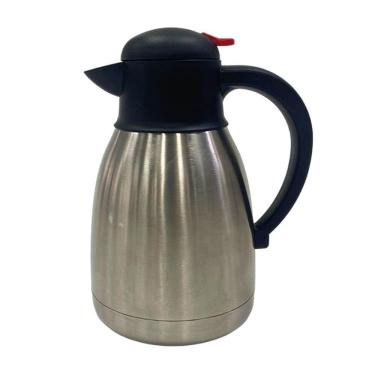 Imagem de Garrafa Térmica Inox 1,2L Parede Dupla e Gatilho - Daydays