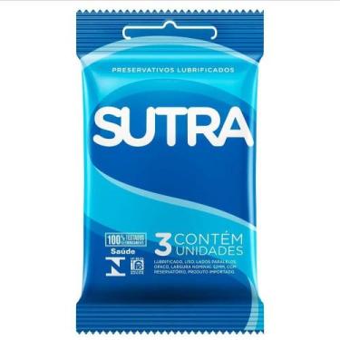 Imagem de Preservativo Lubrificado Sutra 24 Embalagens Com 3 Unidades - Prudence