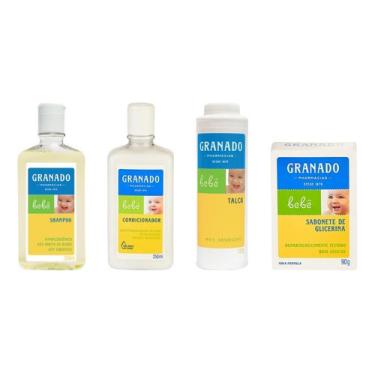 Imagem de Kit Granado Babe Tracicional Shampoo+cond+talco+sab Liquido Kit granado babe tracicional shampoo+cond+talco+sab liquido