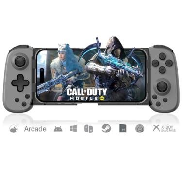 Imagem de arVin Mobile Gaming Controller for iPhone, Android with Phone CASE Support, Wireless Gamepad for iPhone/iPad/Samsung/Tablet/Switch/PS4/PC - Play Xbox Cloud Gaming/PS Remote Play/Steam Link/GeForce Now