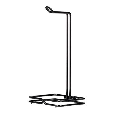 Imagem de GRFIT Suporte de fone de ouvido de metal simples, suporte de fone de ouvido multifuncional, suporte de fone de ouvido criativo, suporte de fone de ouvido de boa aparência, suporte de fone de ouvido