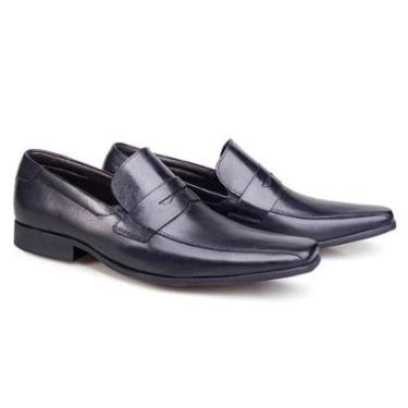 Imagem de Sapato Social Rafarillo Masculino Couro Masson Liso Moderno-Masculino