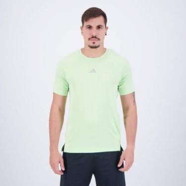 Imagem de Camisa Adidas Gym+ Verde-Masculino