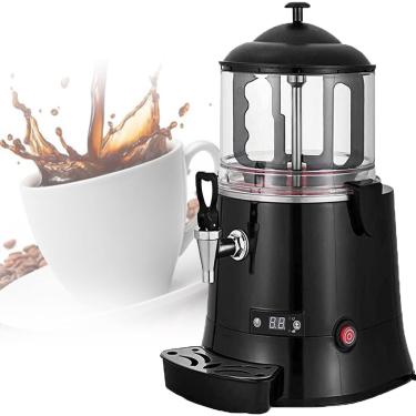 Imagem de Máquina distribuidora de chocolate quente comercial 5l 10l 110/220v, fonte de chocolate, máquina elétrica de fazer bebidas de chocolate, máquina de têmpera de chocolate com ajuste de 30~90