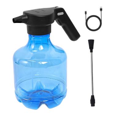 Imagem de Generic 3l garrafa de spray elétrico planta senhor multiuso alimentado por usb rega pode pulverizador névoa para casa fazenda jardinagem lavagem carro, Azul