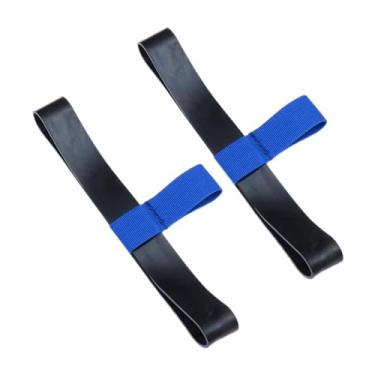 Imagem de Tachiuwa 2 pçs retentor de mergulho banda cilindro mangueira retentor cinta elástica antiderrapante para cilindro 6l, Azul