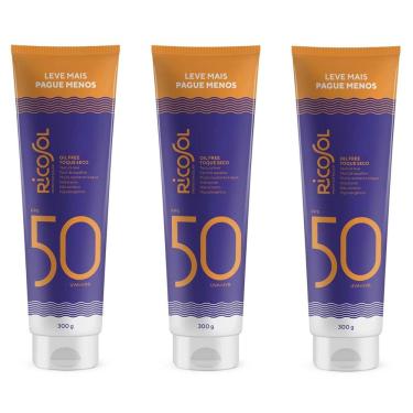 Imagem de Kit 3 und Ricosol Protetor Solar FPS 50 - 300 G