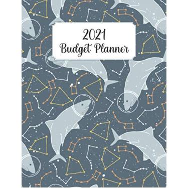 Imagem de Budget Planner 2021: Monthly Budgeting Journal and Bill Organizer with Expense Tracker 12 Months January to December