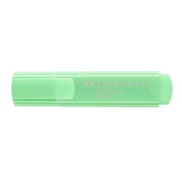 Imagem de Faber-Castell Textliner TL 46 Barril pastel em cor de tinta com clipe verde claro