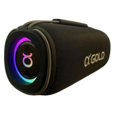 Imagem de Caixa De Som 60w Bluetooth Grave Alta Potencia Gold Sm07a