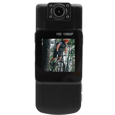 Imagem de Gravador de Vídeo Portátil 1080P Visão Noturna Tela IPS de 1,5 Polegadas Detecção de Movimento Câmera Vestível para Aplicação da Lei Gravador de Vídeo Vestível