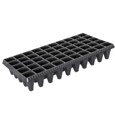 Imagem de Bandeja Plantio De Mudas Sementeira 50 Células Preto Cultivo - Nutripl