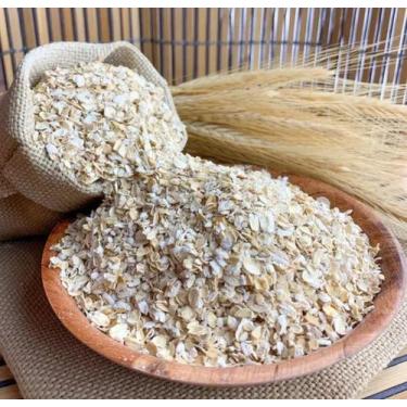 Imagem de Aveia Em Flocos Médios Pacote com 1kg - Temper Ervas