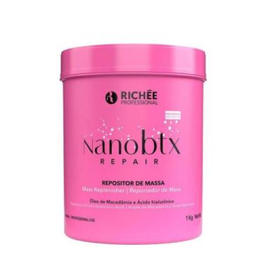 Imagem de Botox capilar profissional Richee,anti frizz, reposicao massa em cabel