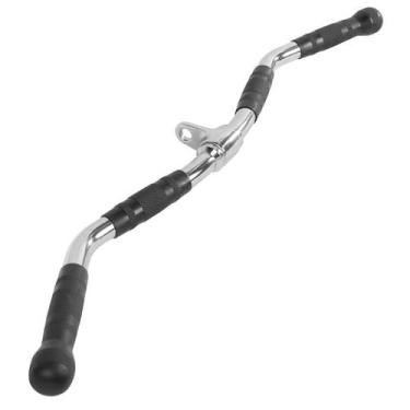 Imagem de Puxador Barra Pulley Curva Dupla Pegada Emborrachada Lion