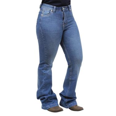 Imagem de Calça Jeans Feminina Boot Cut Bordada Miss Me 37293