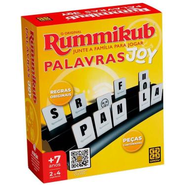 Imagem de Jogo Rummikub Joy Palavras