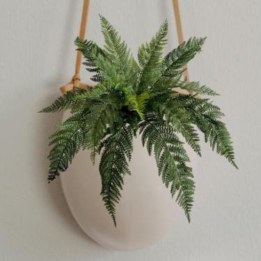 Imagem de 3 Buquês de Samambaia Artificial Verde Ideal para Arranjos e Quadros D