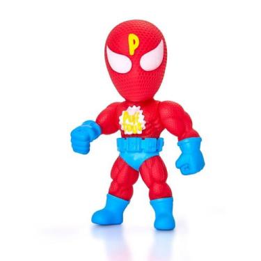 Imagem de Boneco Homem Teia Aranha Funko 17cm Realista Super Herói Vinil Macio C