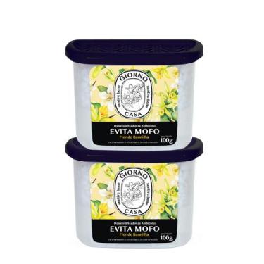 Imagem de Kit Giorno Casa Sentire Bene Evita Mofo Flor de Baunilha - Desumidific