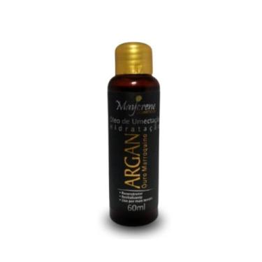 Imagem de Óleo Umectante Argan Premium Liso por Mais Tempo Maycrene 60ml