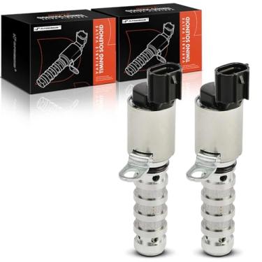 Imagem de A-Premium Solenoide de temporização de válvula variável (VVT) do motor de admissão e escapamento de 2 peças compatível com os modelos Hyundai e Kia - Elantra, Accent, Kona, Sonata, Tucson, Forte,