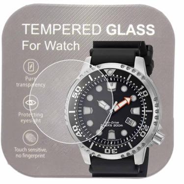 Imagem de [2 peças] Protetor de tela para relógio BN0150-28E/BN0151-09L, 2,5D bordas arredondadas 9H Premium vidro temperado de verdade protetor de tela para BN0150/BN0151 relógio antiarranhões,