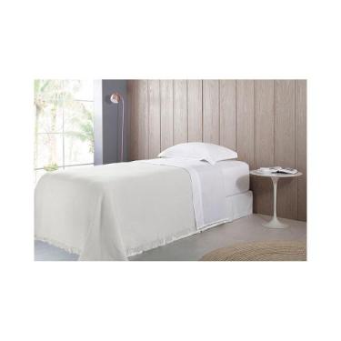 Imagem de Colcha solteiro cobre leito Buddemeyer 1,60m X 2,30m Decorativa Lisa M