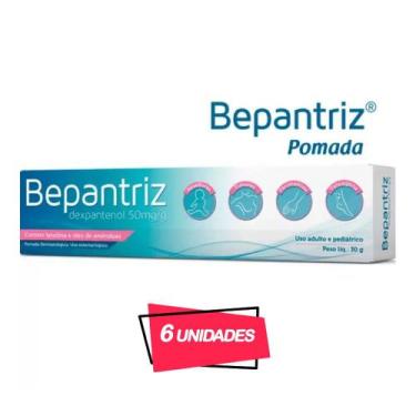 Imagem de Kit com 6 Bepantriz Pomada Dermatológica Para Assaduras - Cimed