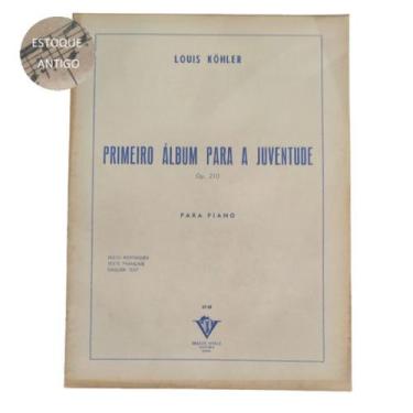 Imagem de Livro louis kohler primeiro álbum para a juventude op.210 para piano (