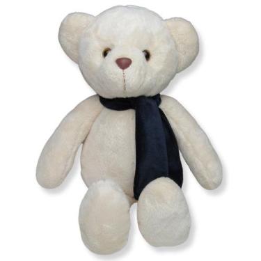 Imagem de Urso de Pelúcia Fofuxo Baunilha - Gulu, Azul marinho