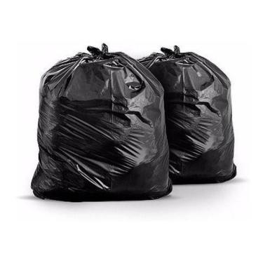 Imagem de Saco De Lixo Preto 100l 5kg ( 100 Unidades ) - HIGIPACK