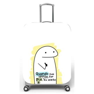 Imagem de Capa para mala de viagem M, medidas max C40x A59 x P27cm Flork opinião