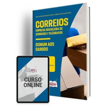 Imagem de Apostila CORREIOS 2024 - Comum aos Cargos - Apostilas Opção