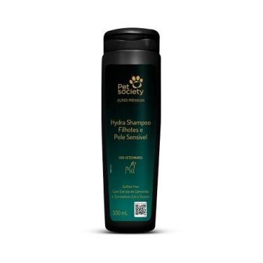 Imagem de Pet society shampoo filhotes p, sensivel super premium 300ml