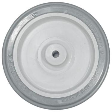 Imagem de Kit Roda para Rodízio 512 Cinza - 6 Unidades - SCHIOPPA  